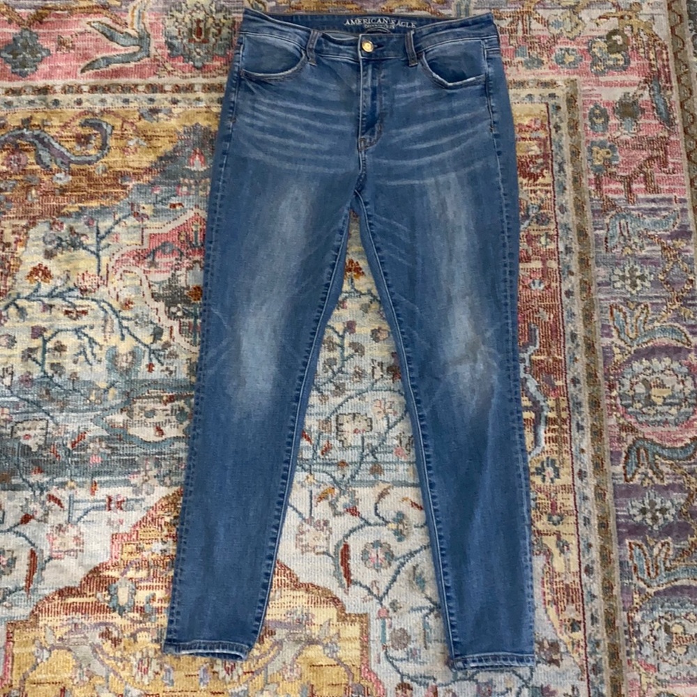 American Eagle | Super Stretch Hi-Rise Jegging Size 10